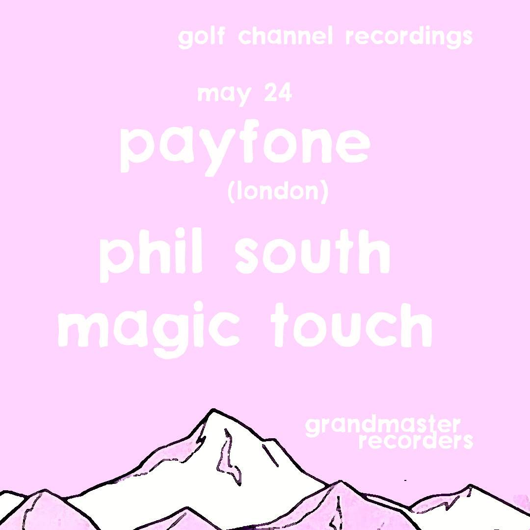 Golf Channel Recordings presents: Payfone - フライヤー表