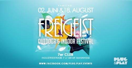 Freigeist - Outdoor & Indoor Festival ☼ ☾ Juni 2018 - Página frontal
