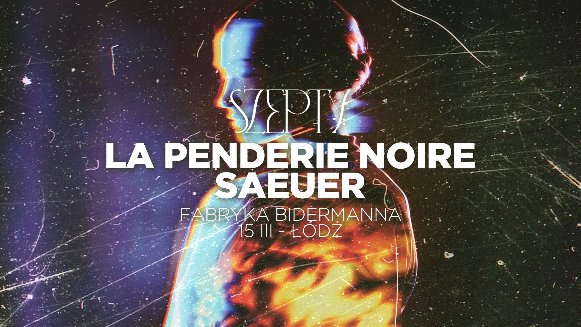 Szepty: La Penderie Noire, saeuer - フライヤー表