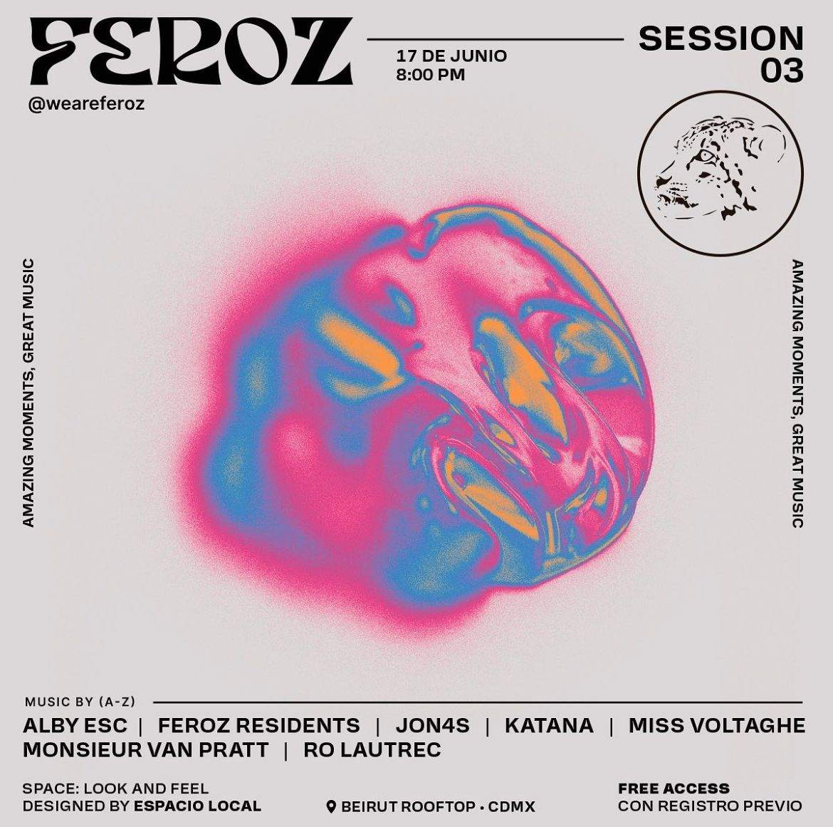 Feroz Session 03 - Página frontal