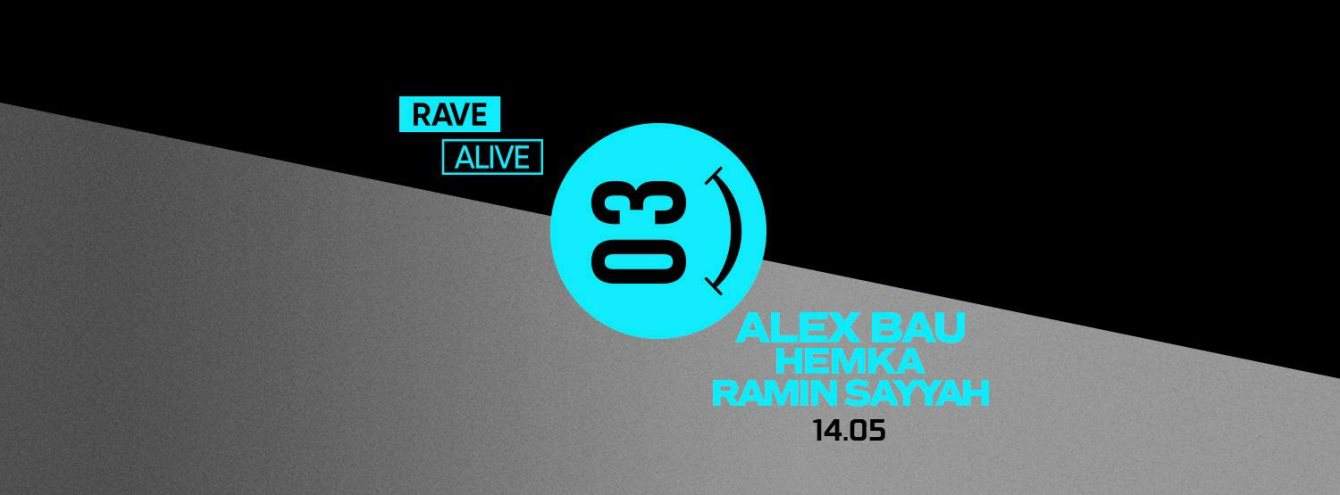 Rave Alive #3 - フライヤー表