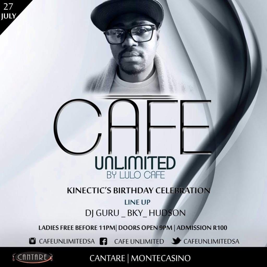 Cafe Unlimited - Página frontal