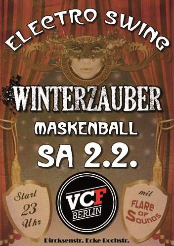 Winterzauber- der Electro Swing Maskenball - Página frontal