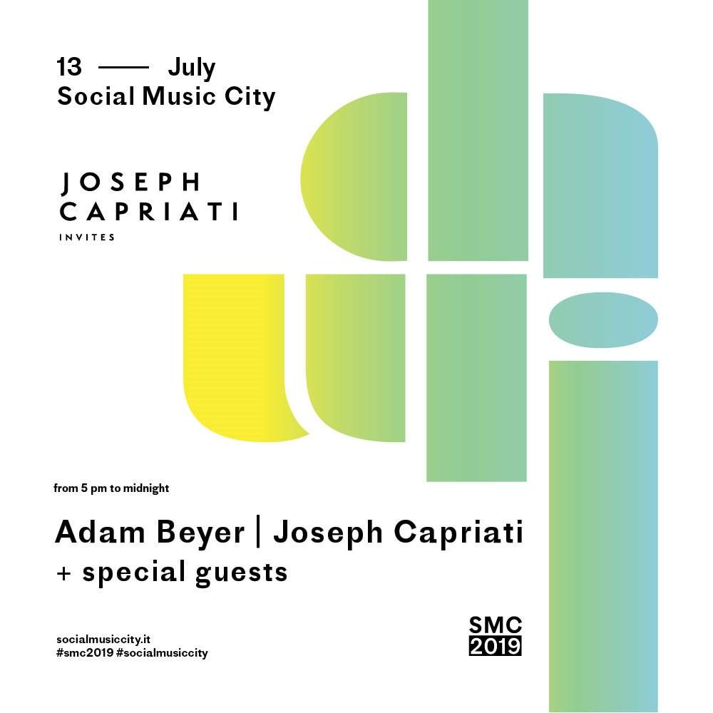 Joseph Capriati Invites at SMC 2019 - Página frontal
