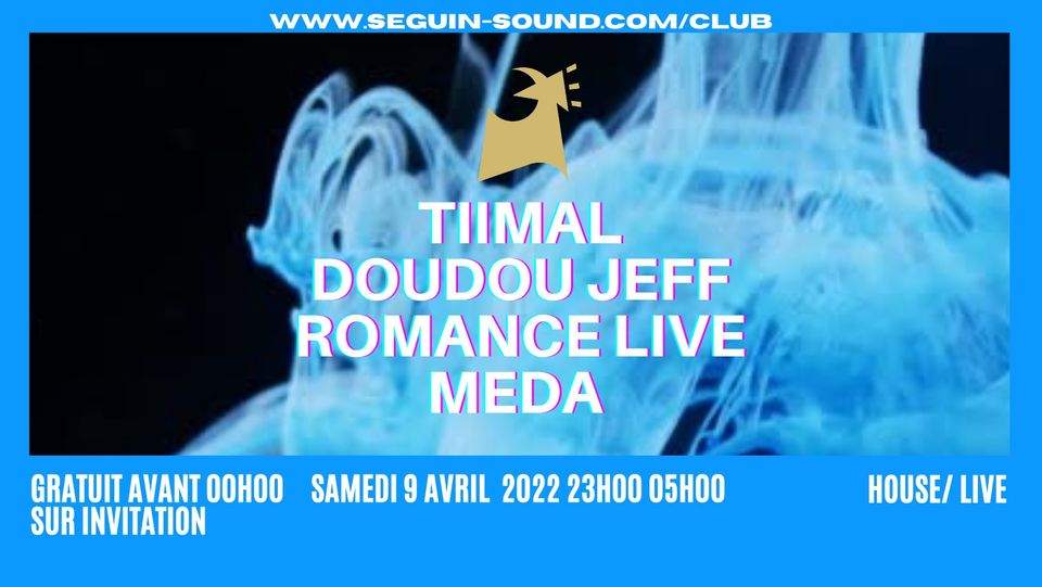 Seguin Sound: TIIMAL - DOUDOU JEFF - ROMANCE LIVE - Meda - Página frontal