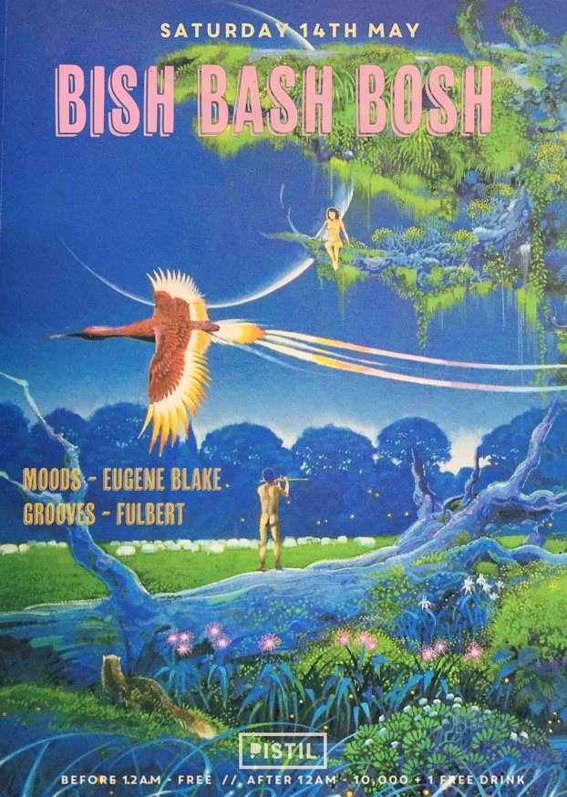 Bish Bash Bosh - フライヤー表