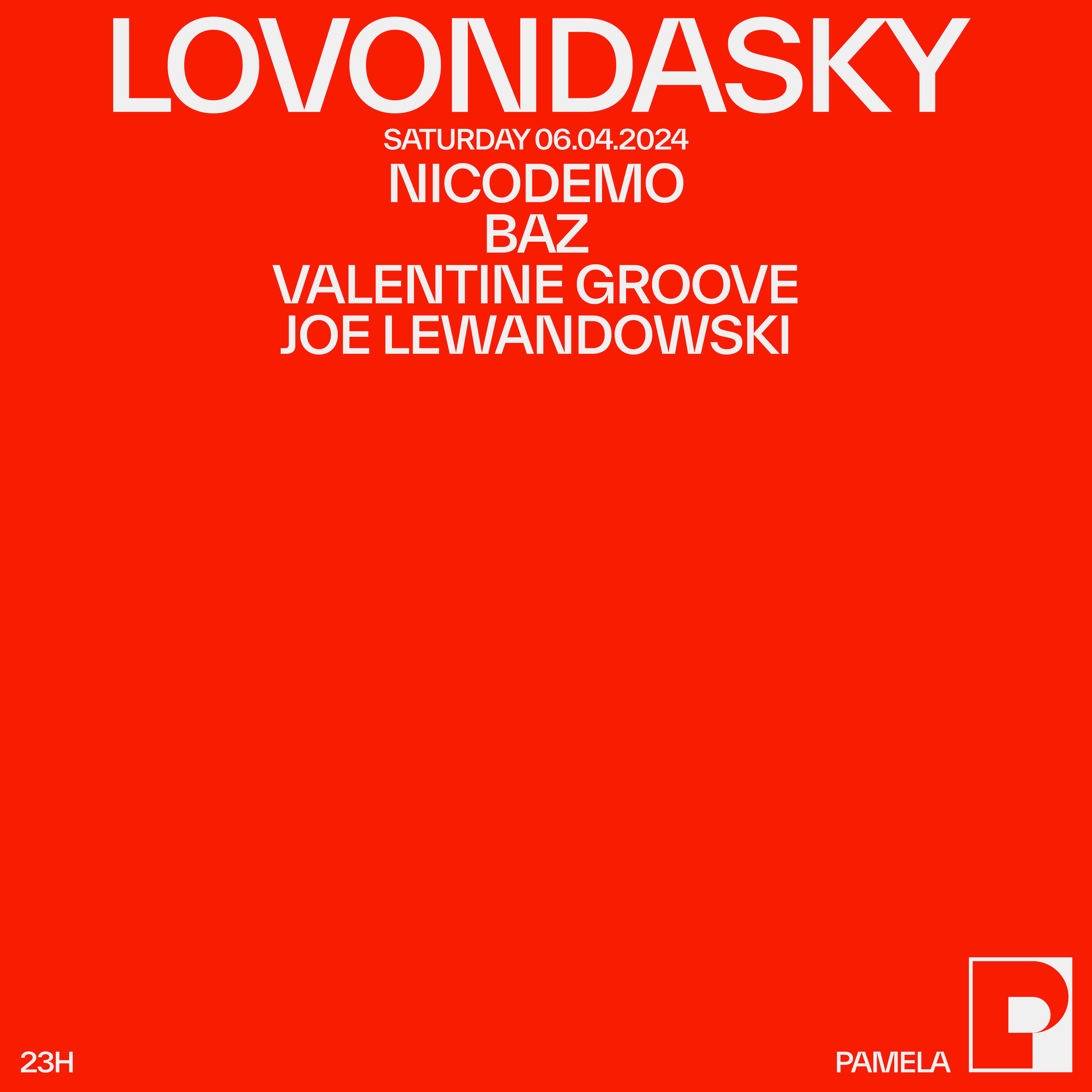 LOVONDASKY - フライヤー表