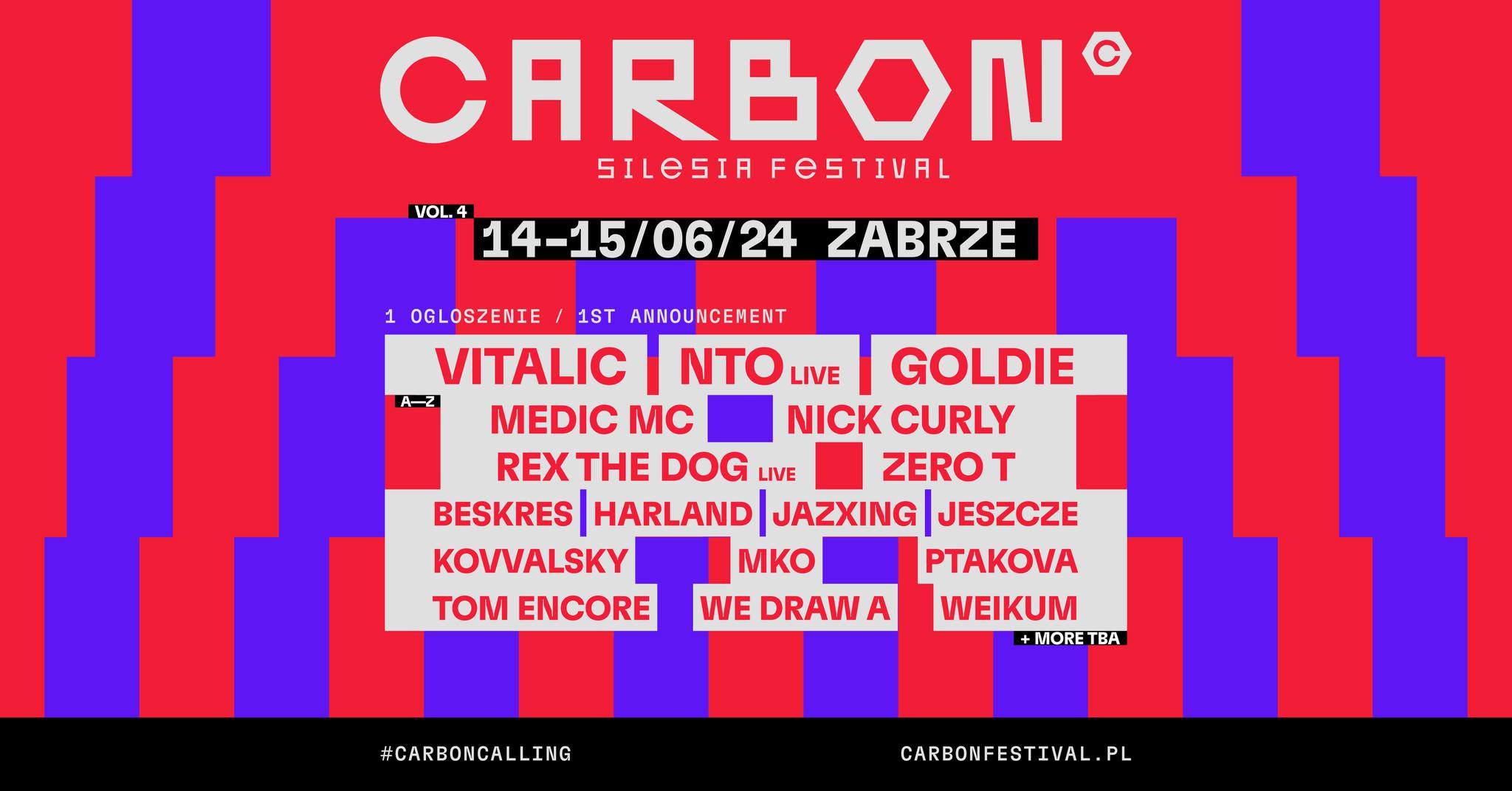 Carbon Silesia Festival 2024 - Página frontal