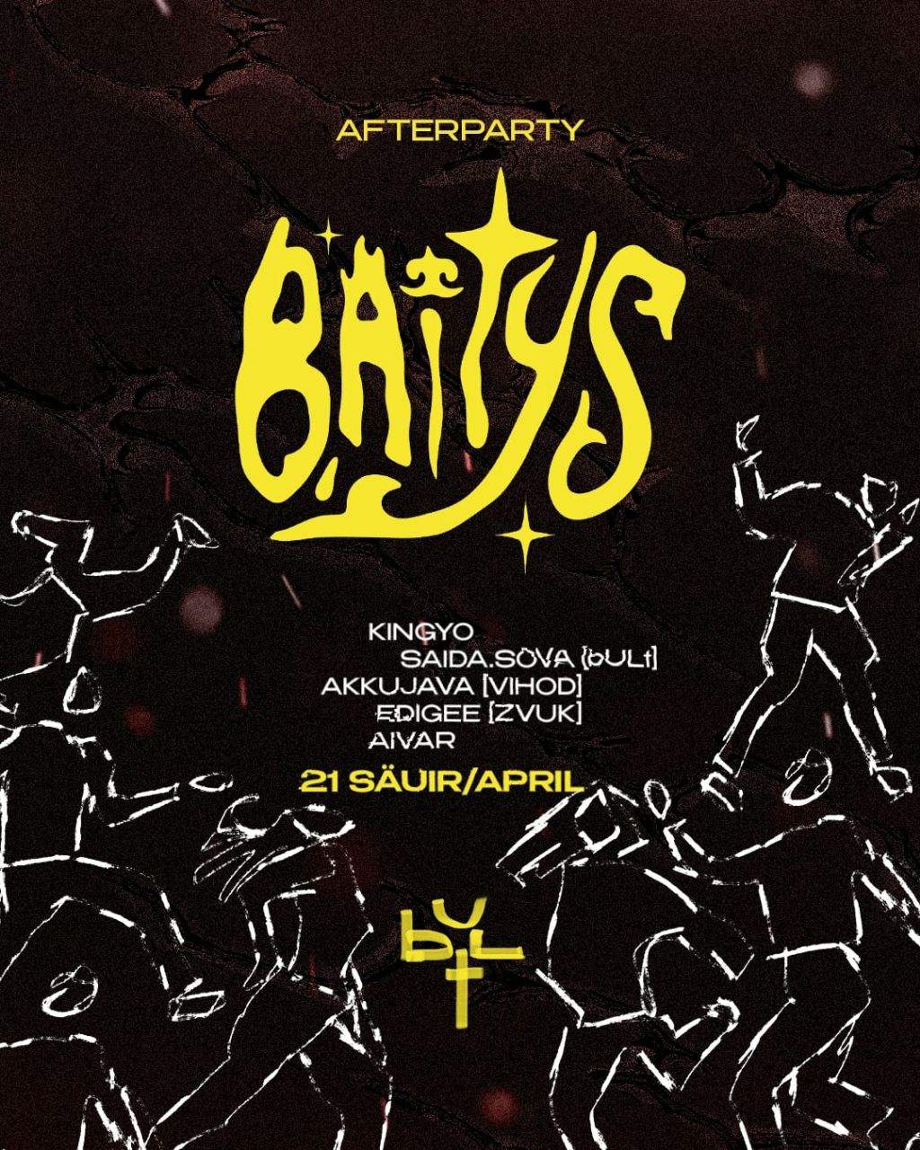 Afterparty B.AITYS - フライヤー表