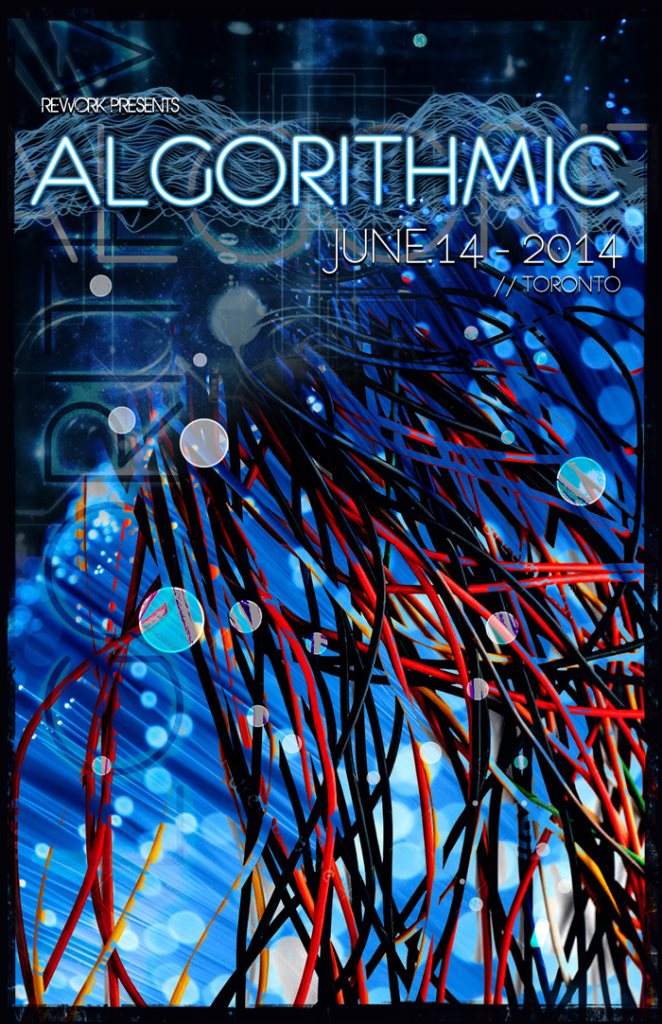 Algorithmic// Arthur Oskan // Mark and Matt Thibideau - フライヤー表