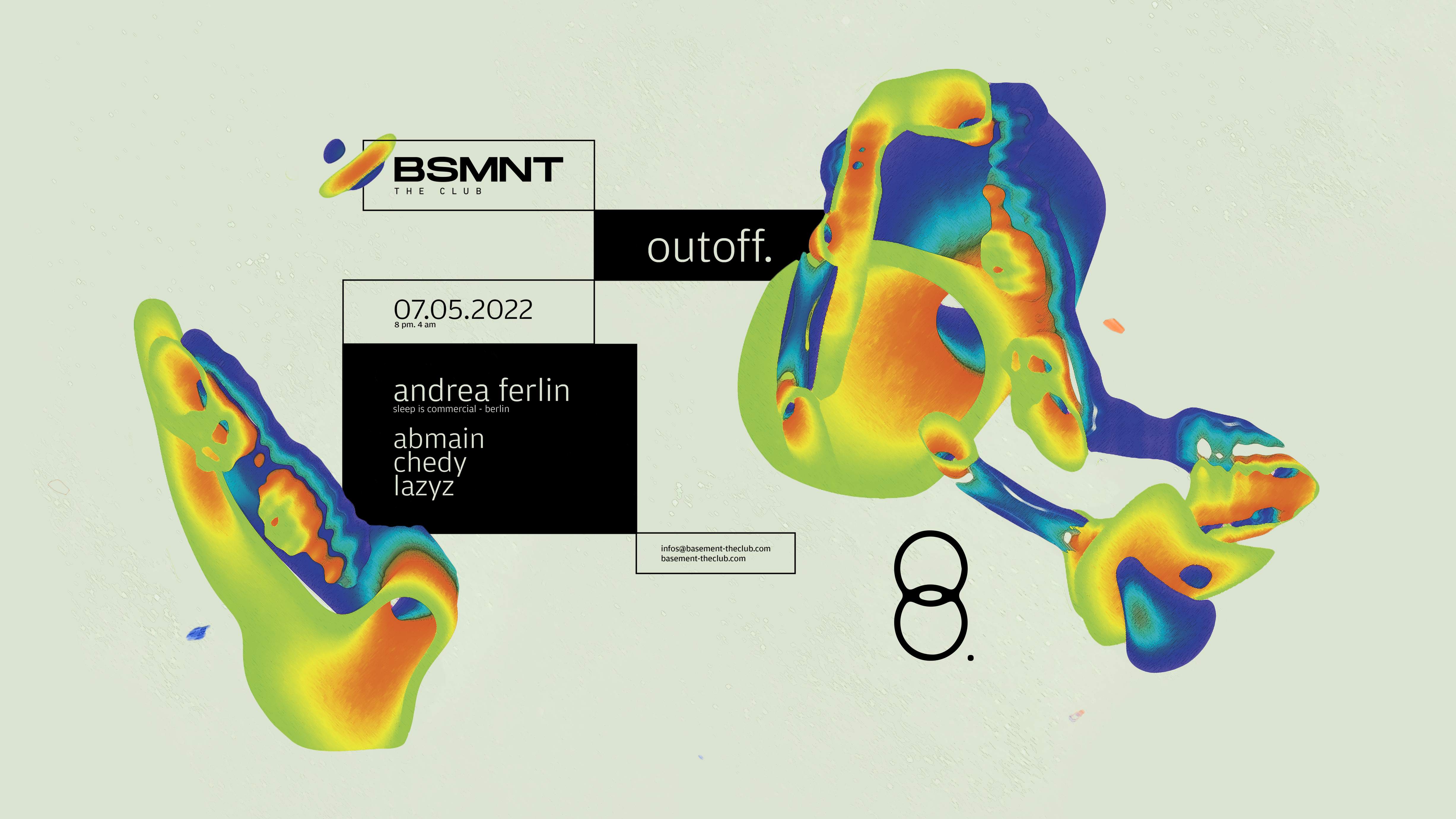 outoff. with Andrea Ferlin, Abmain, chedy and Lazyz - Página trasera