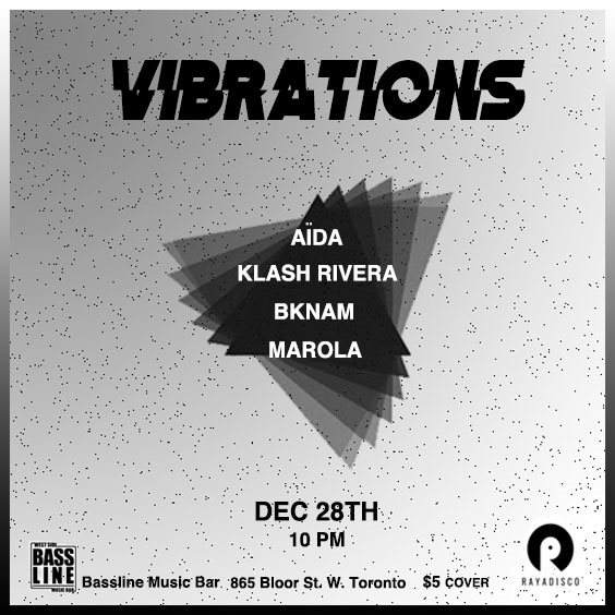 Vibrations: Marola, Aida, Klash Rivera and Bknam - Página frontal