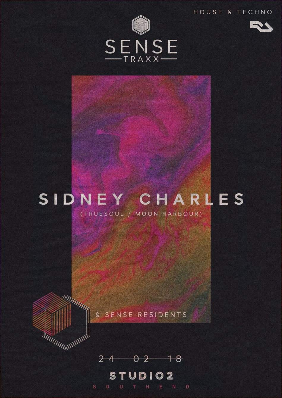 Sense Traxx with Sidney Charles - Página frontal