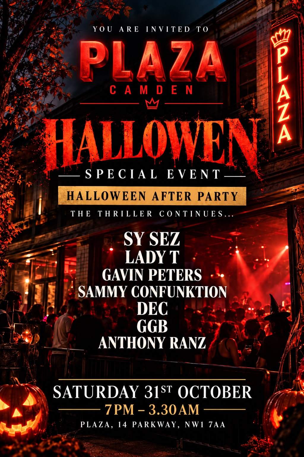 HALLOWEEN SPECIAL Immersive Halloween party at the Haunted Cinema at ...