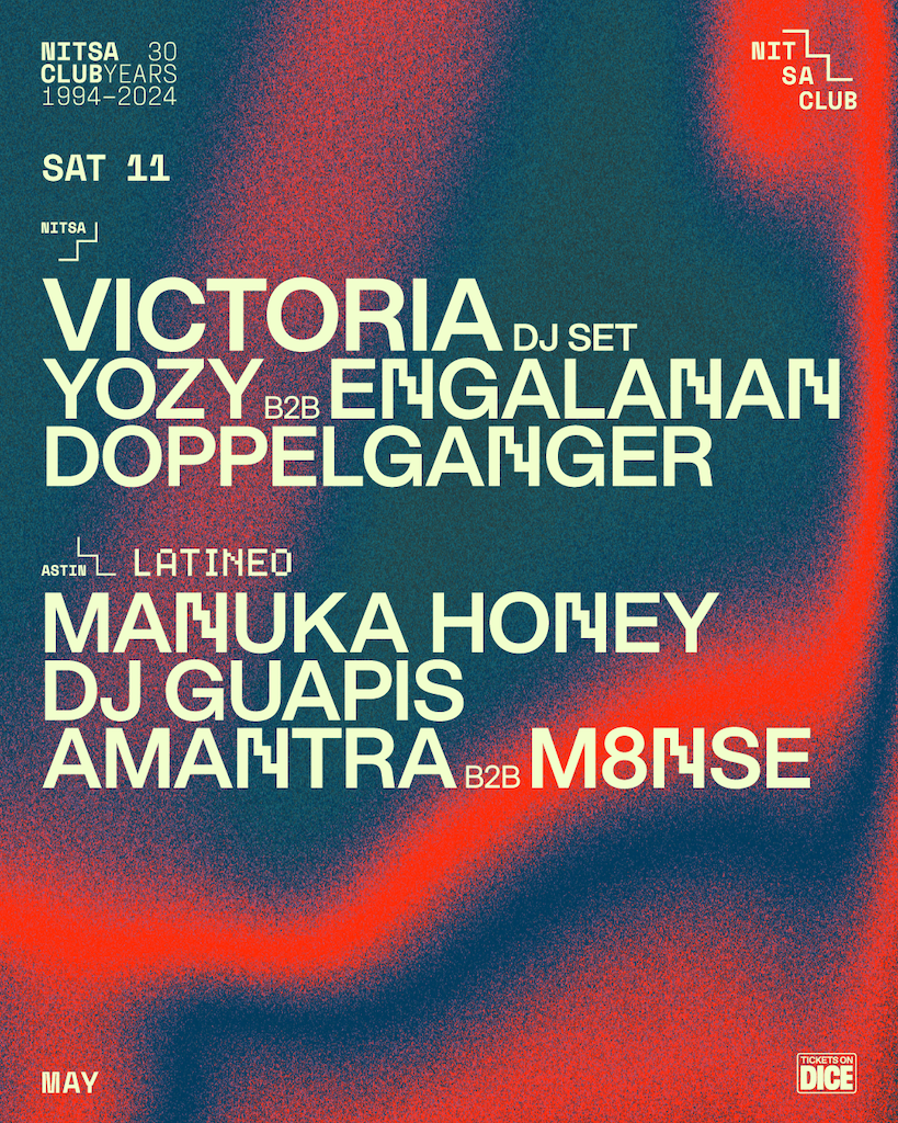 VICTORIA DJ Set / LATINEO: Manuka Honey · DJ Guapis · AMANTRA b2b M8NSE - フライヤー表