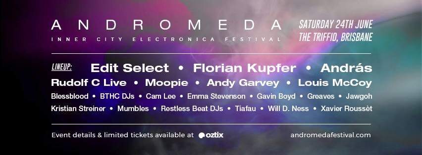 Andromeda Festival 2017 - Página frontal