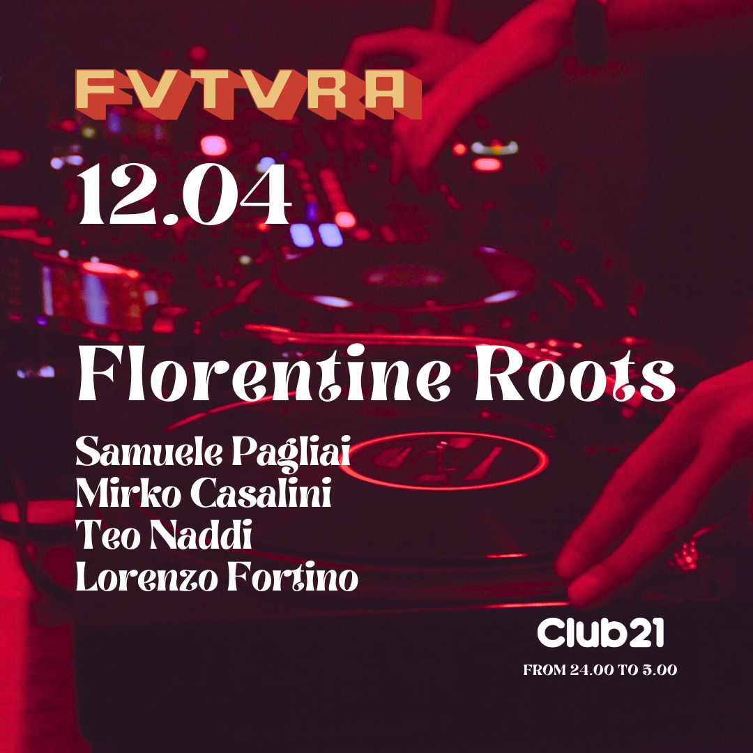 FVTVRA - FLORETINE ROOTS with Samuele Pagliai, Mirko Casalini, Teo Naddi, Lorenzo Fortino - Página frontal