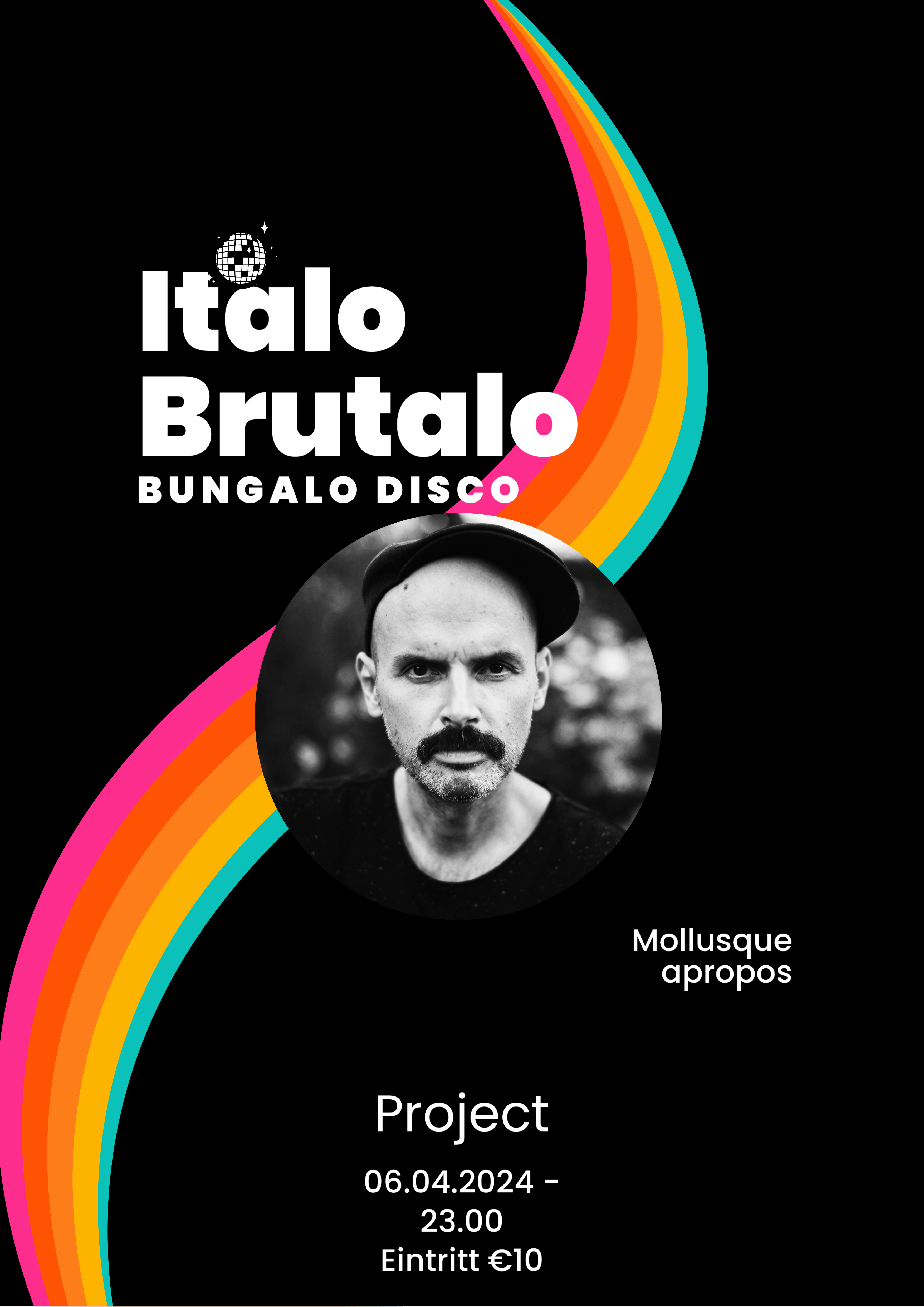 Italo Brutalo - フライヤー表