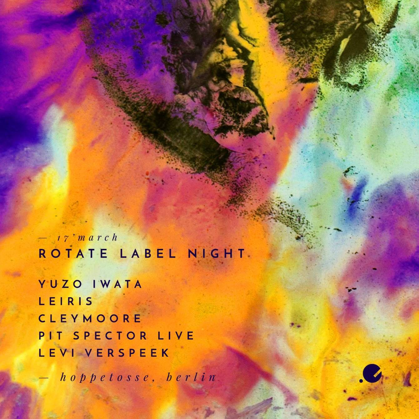 Rotate Label Night - Página frontal