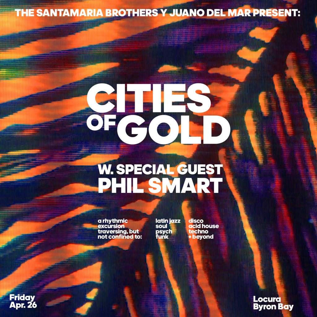 Cities Of Gold w Phil Smart - フライヤー裏