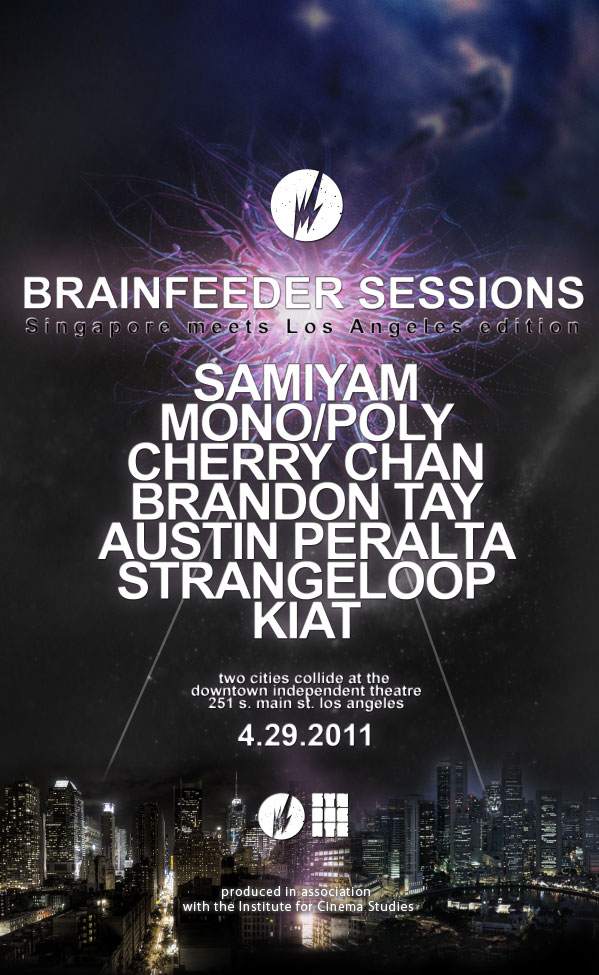 Brainfeeder Sessions: Singapore Meets Los Angeles Edition - フライヤー表