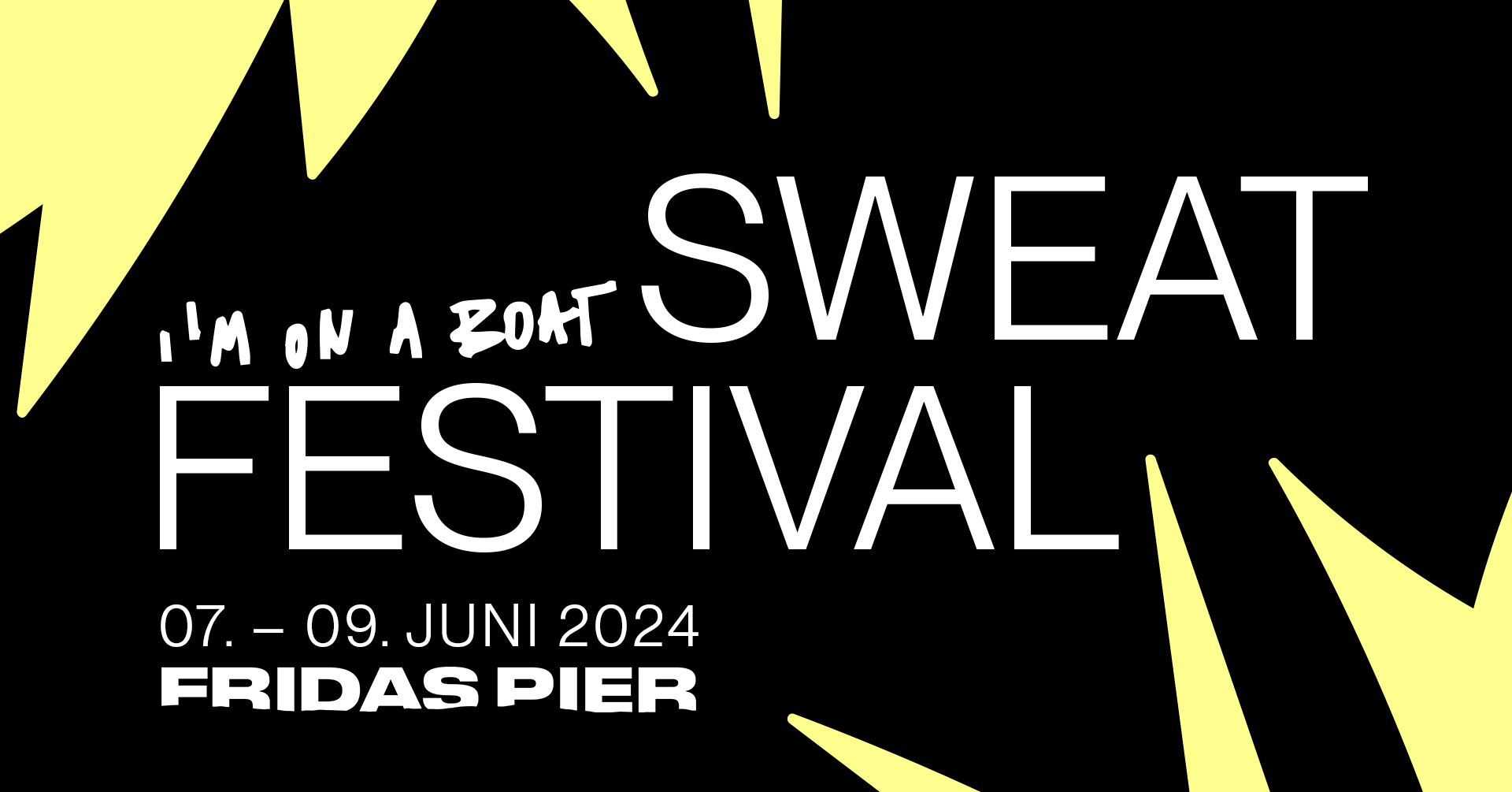 SWEAT FESTIVAL 2024 pres. Ameli Paul (LIVE) - Etapp Kyle - Ogazón + WEITERE DJS & LIVE ACTS - フライヤー表