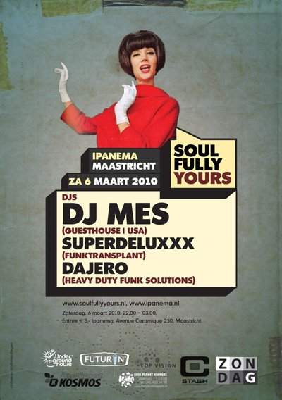 Soulfully Yours presents Dj Mes - フライヤー裏