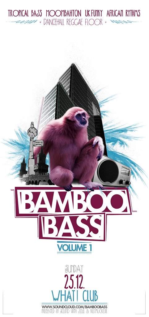 Bamboo Bass Vol.1 - フライヤー表