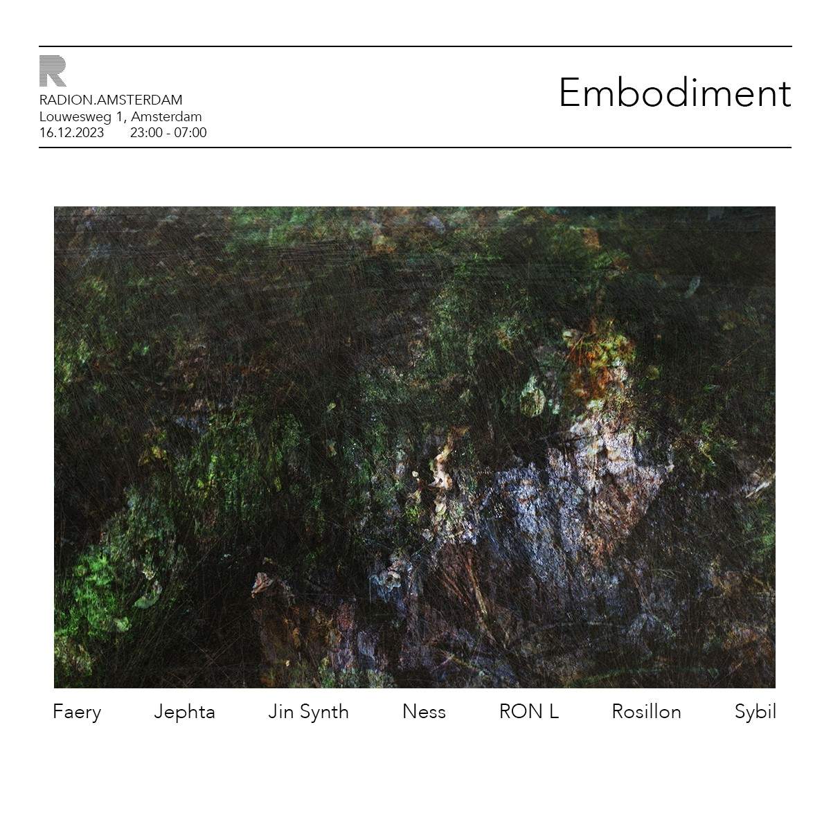 Embodiment - フライヤー表