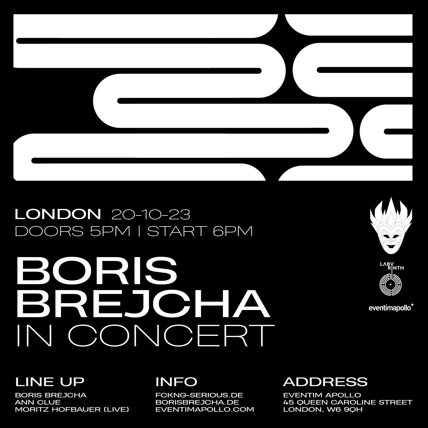 Labyrinth presents Boris Brejcha in Concert London at Eventim Apollo