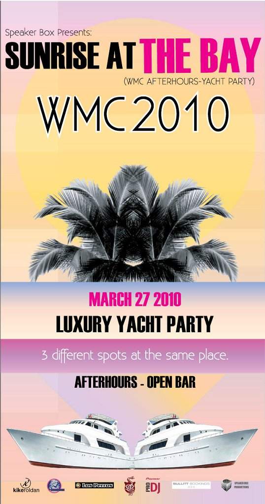 Sos The Collective, Paolo Mojo, Jody Wisternoff, Add2basket - Wmc Afterhours Yacht Party - Página trasera
