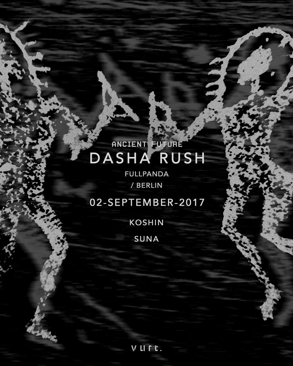 Ancient Future with Dasha Rush - フライヤー表