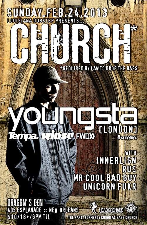 Church Feat. Youngsta - Página frontal