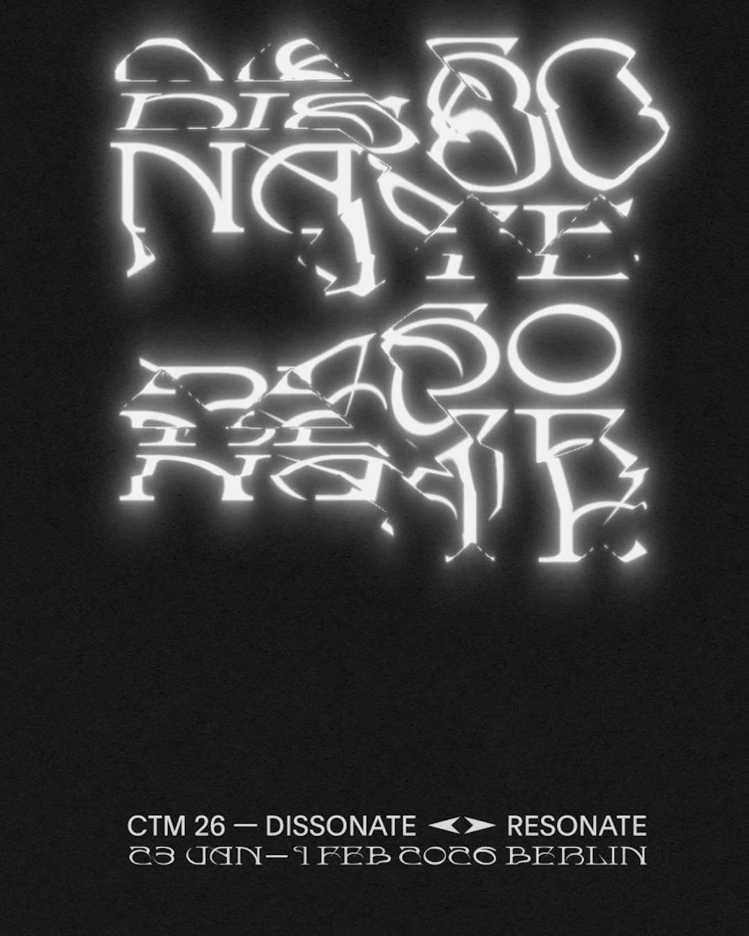 CTM Festival 2026 - dissonate resonate at TBA - various venues , Berlin