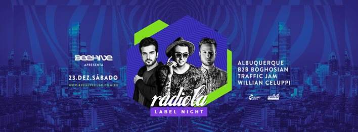 Radiola Label Night - フライヤー表