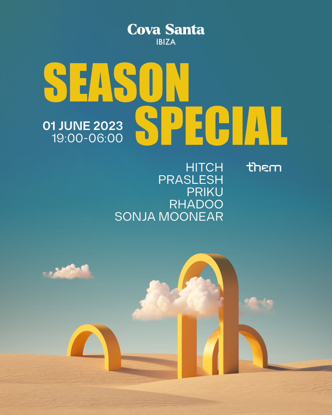 them Ibiza Season Special - フライヤー表
