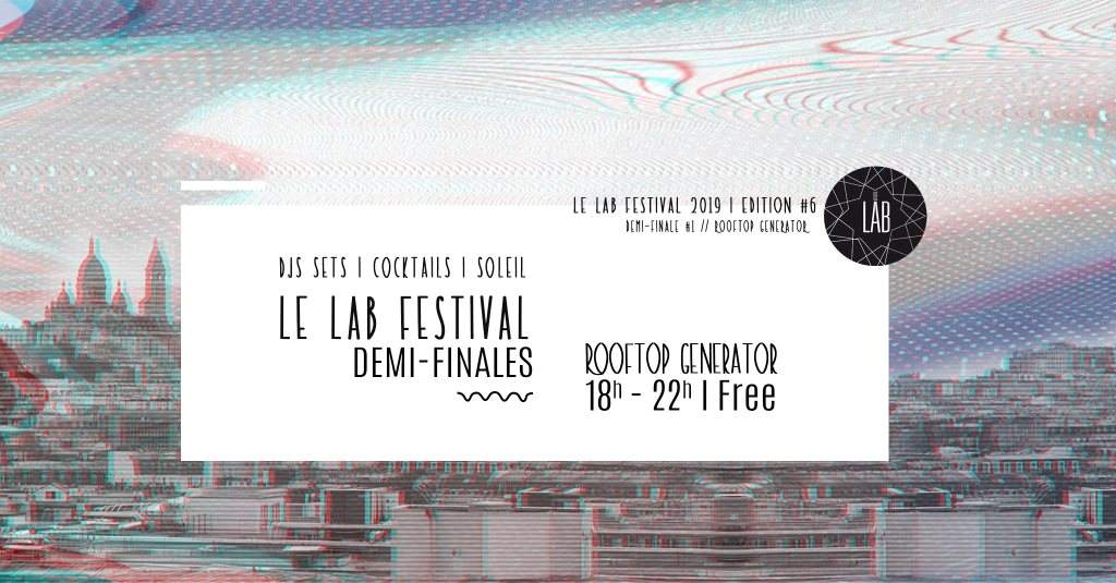 Demi-Finale Labfestival 2019 #1 - フライヤー表