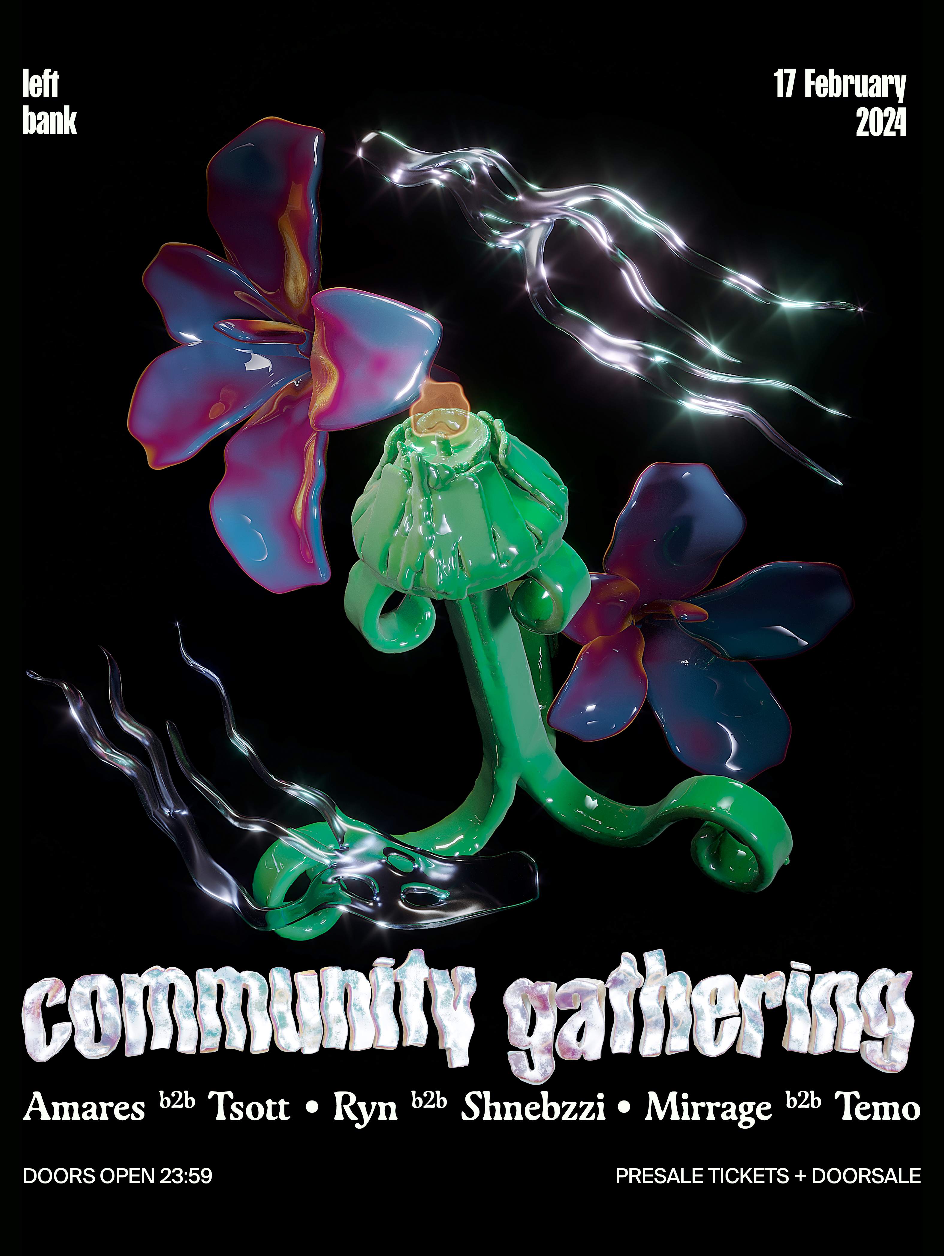 Community Gathering - Página frontal