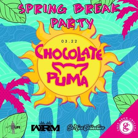 Spring Break Party with Chocolate Puma - Página frontal