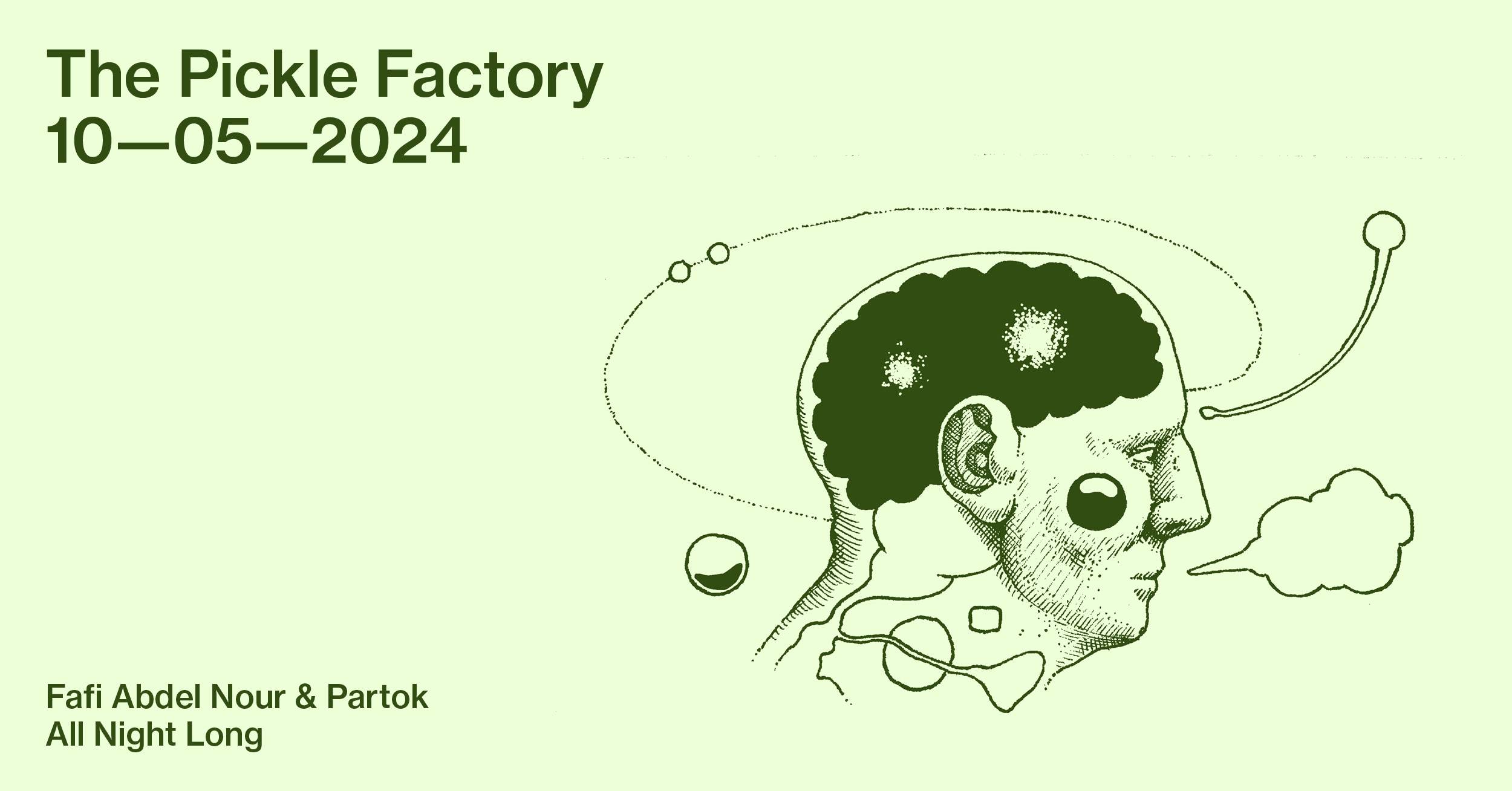 The Pickle Factory with Fafi Abdel Nour & Partok All Night Long - Página frontal