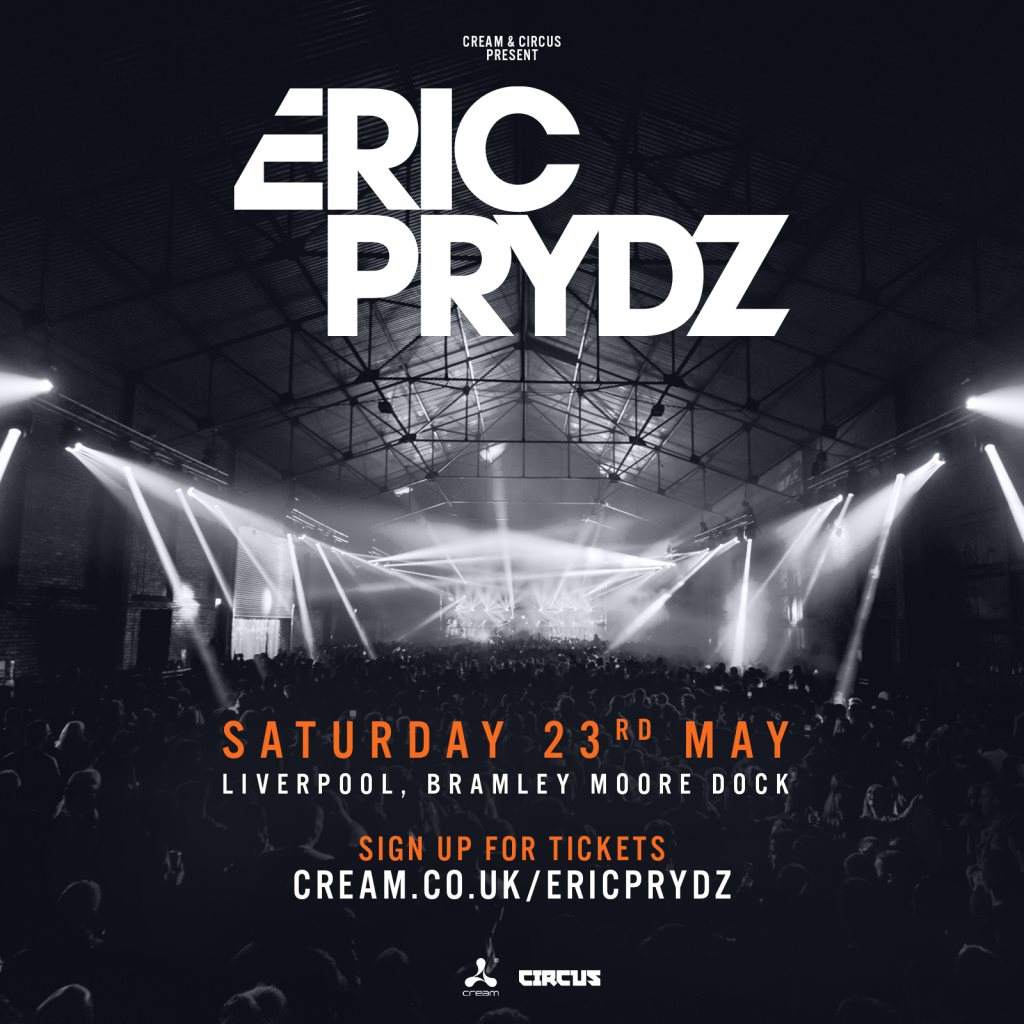 Eric Prydz – Liverpool - Bramley Moore Dock - Página frontal