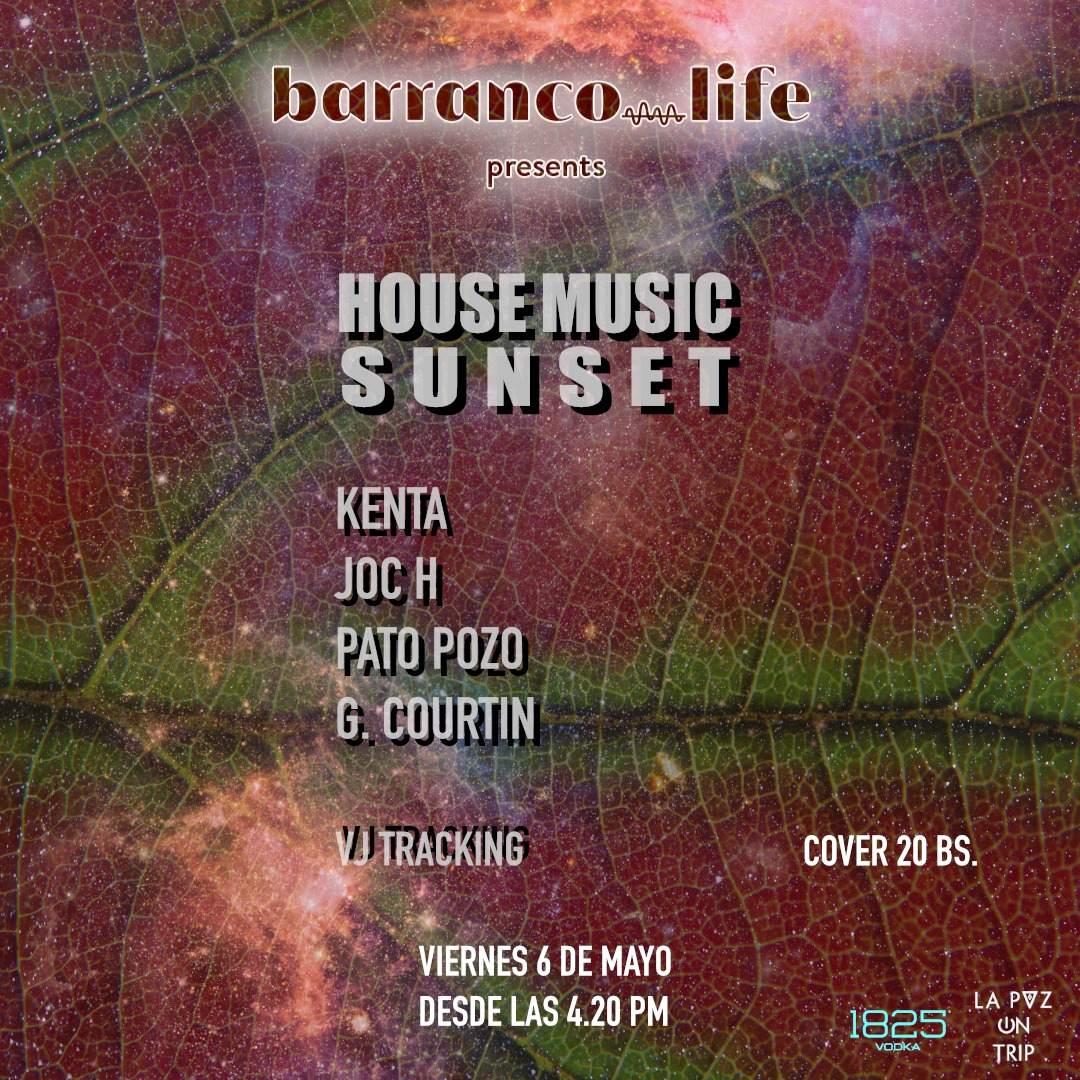 HOUSE MUSIC SUNSET - Página frontal
