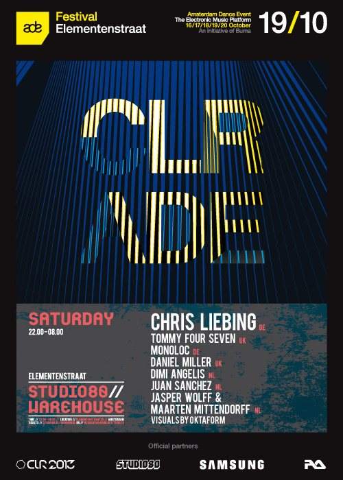 Chris Liebing presents CLR - Página frontal