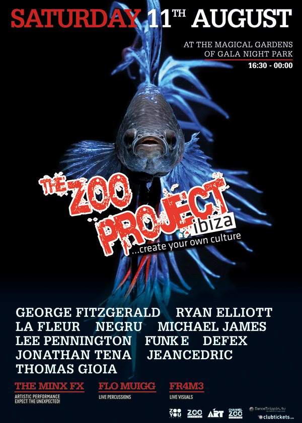 The Zoo Project presents Ryan Elliott, George Fitzgerald, La Fleur - Página frontal
