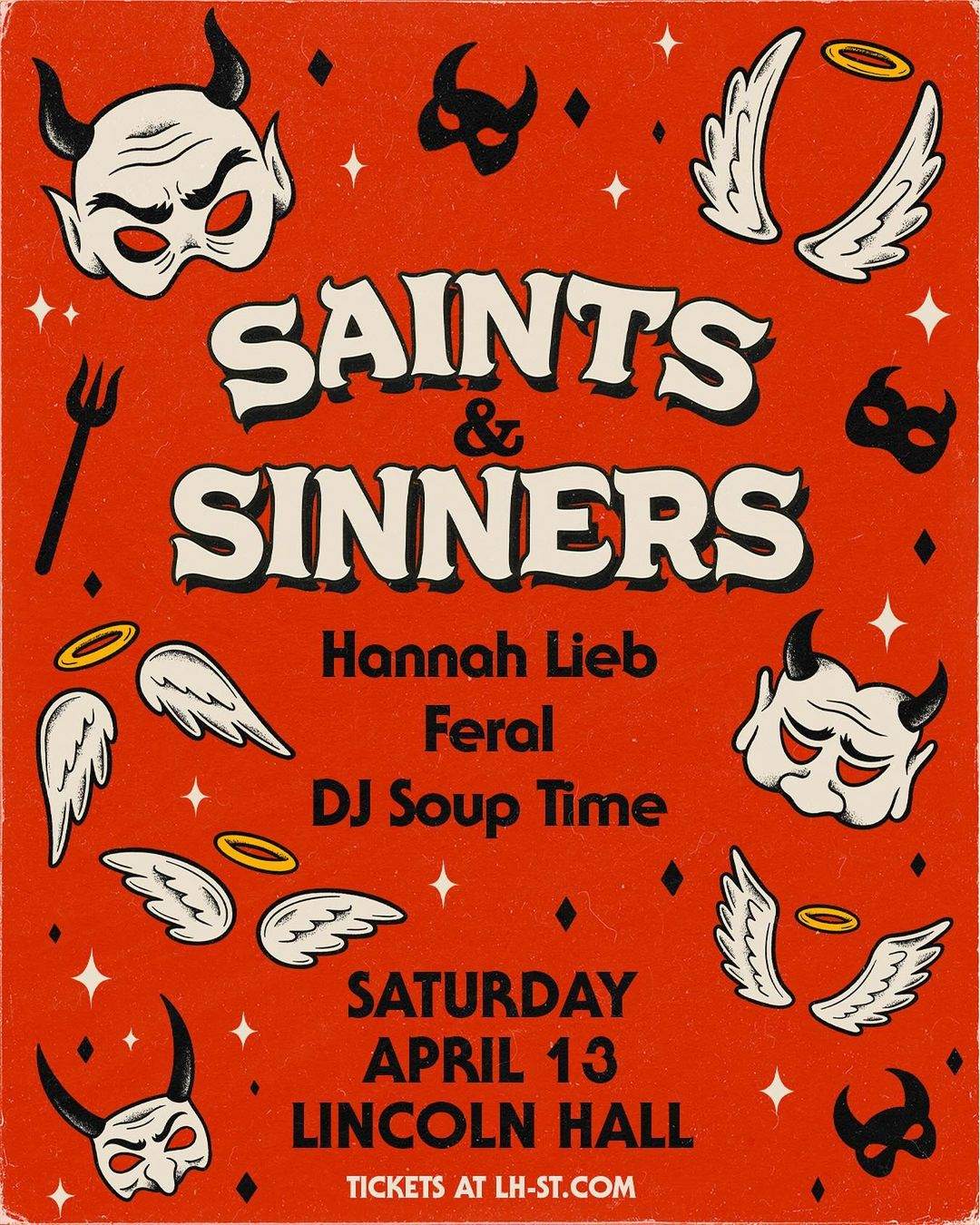 Saints & Sinners - Página frontal