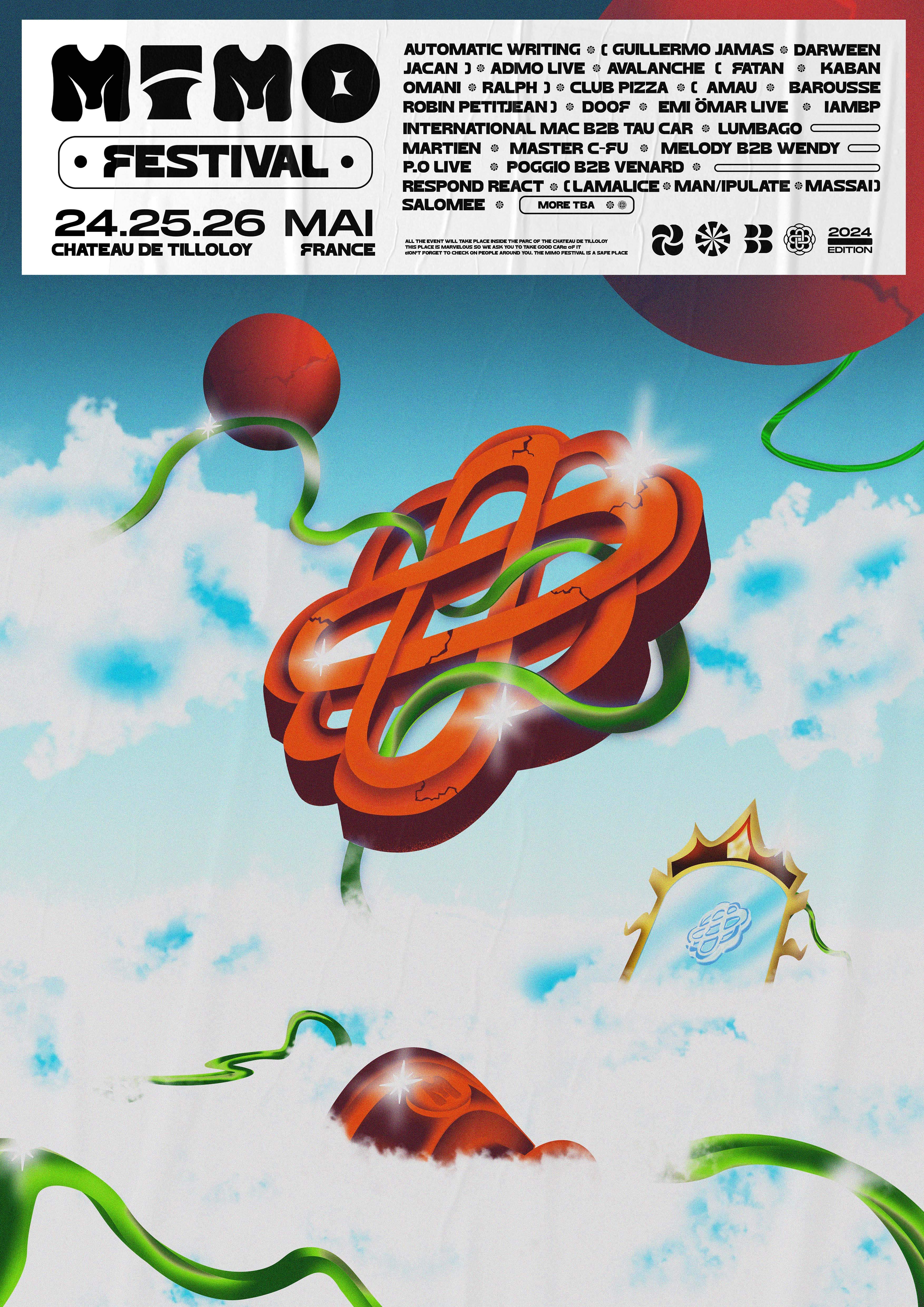 MIMO FESTIVAL 2024 at TBA CHATEAU DE TILLOLOY, Paris