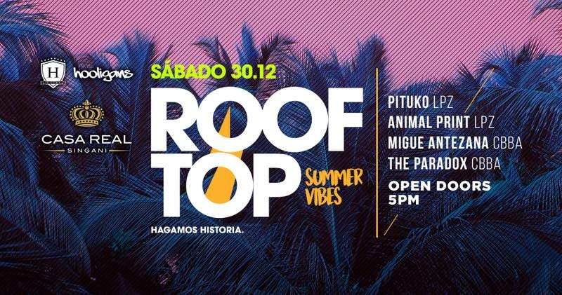 Rooftop Summer Vibes - Página frontal