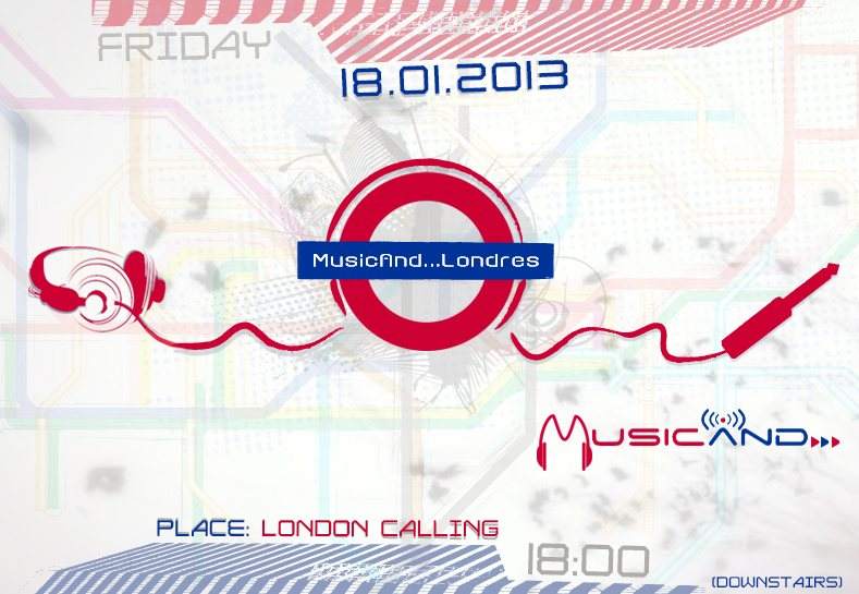 Musicand...Londres #4 - Página frontal