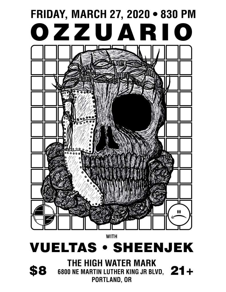 Cancelled: Ozzuario / Vueltas / Sheenjek - Página frontal