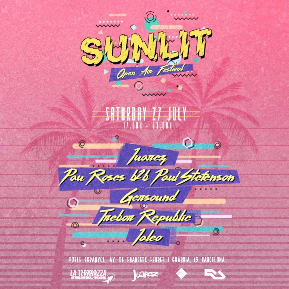 Sunlit Open Air Festival - Opening Party + After (12h Party) - フライヤー裏